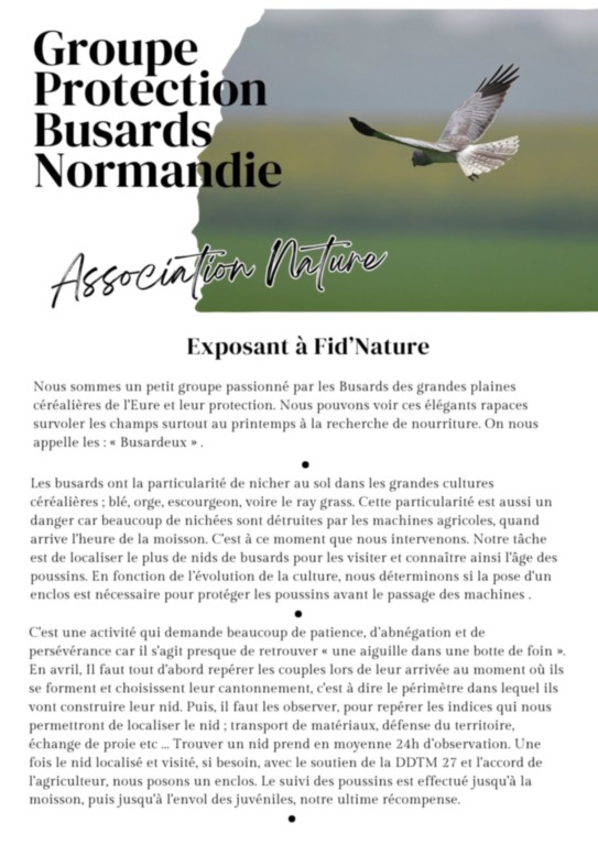 Groupe Protection Busards Normandie
