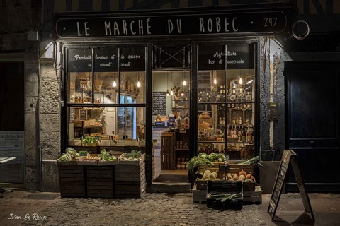 Le marché du Robec Rue Eau de Robec Rouen