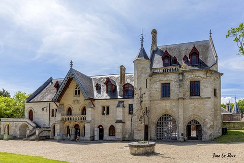 La Porterie de l'Abbaye de Jumièges datant du 14e siècle - 2021 - Ivan Le Roux